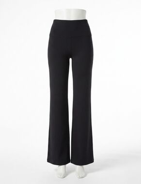 NEW COMMANDO neoprene wide leg pant in black